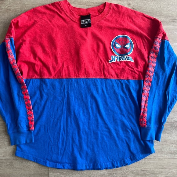 Universal Studios Marvel Spiderman Spirit Jersey SZ S - Picture 1 of 9